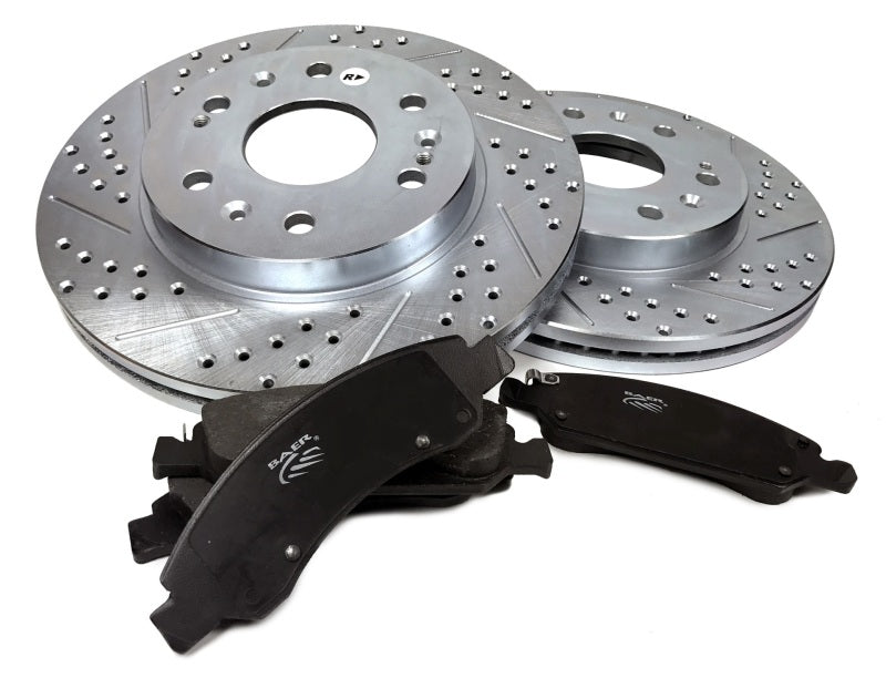 Baer Brakes 15-20 Cadillac Escalade ESV Claw Rotor & Pad Combo Kit - Rear