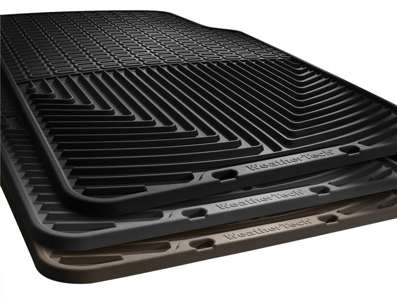 WeatherTech 2017+ Ford F-250/F-350/F-450/F550 (Crew Cab & SuperCab) Front Rubber Mats - Grey