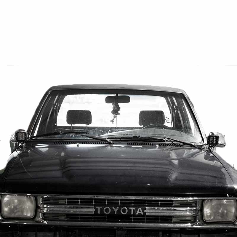 1988-1994 Toyota Hilux Hood Ditch Light Mounts - Apoc Industries