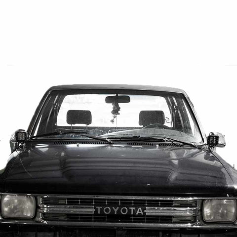 Image of 1988-1994 Toyota Hilux Hood Ditch Light Mounts - Apoc Industries