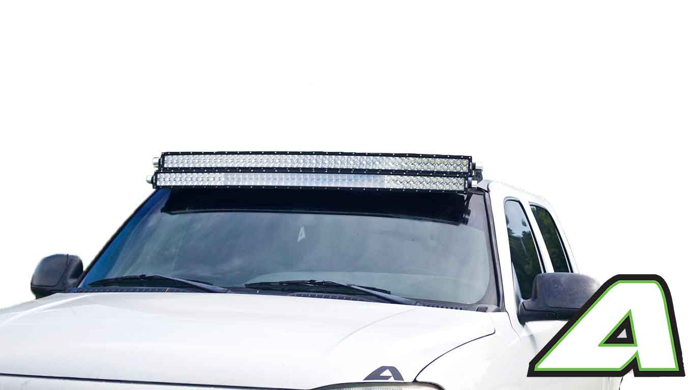 99-06 GMC Sierra Apoc DOUBLE STACK Roof mount for 52" Curved led light bar - Apoc Industries